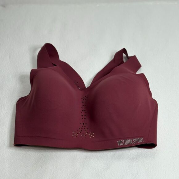 Victoria's Secret SPORT Angel Max Support Sports Bra Mauve Size 32DD - Picture 2 of 9